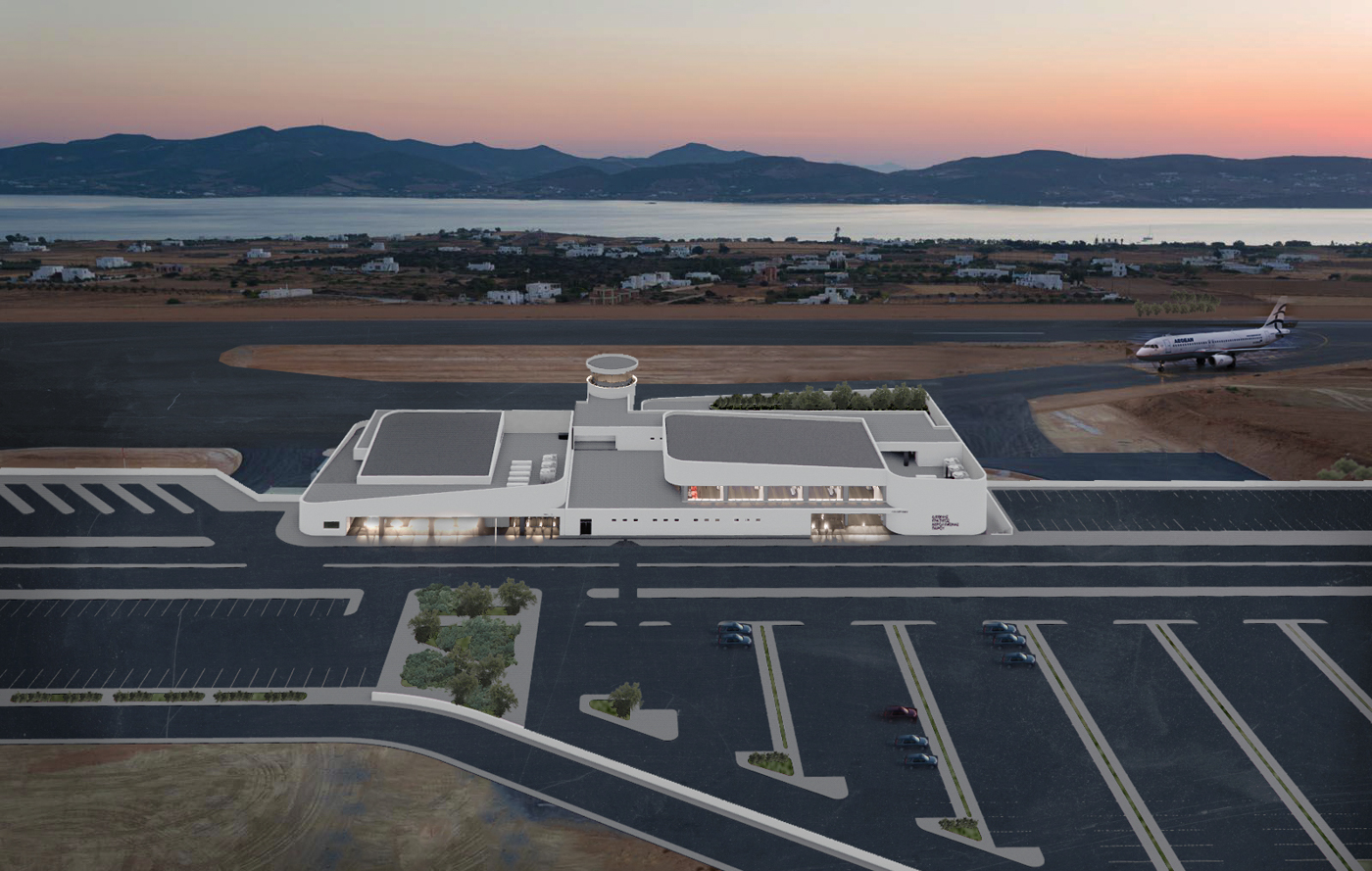 Paros Island Airport New Terminal